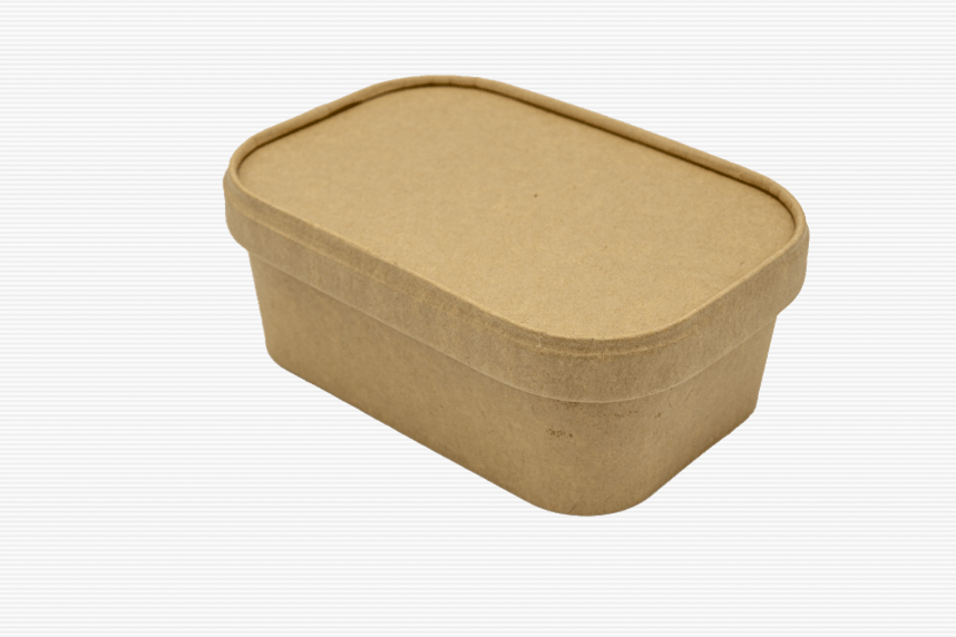 Food container with lid 750 ml